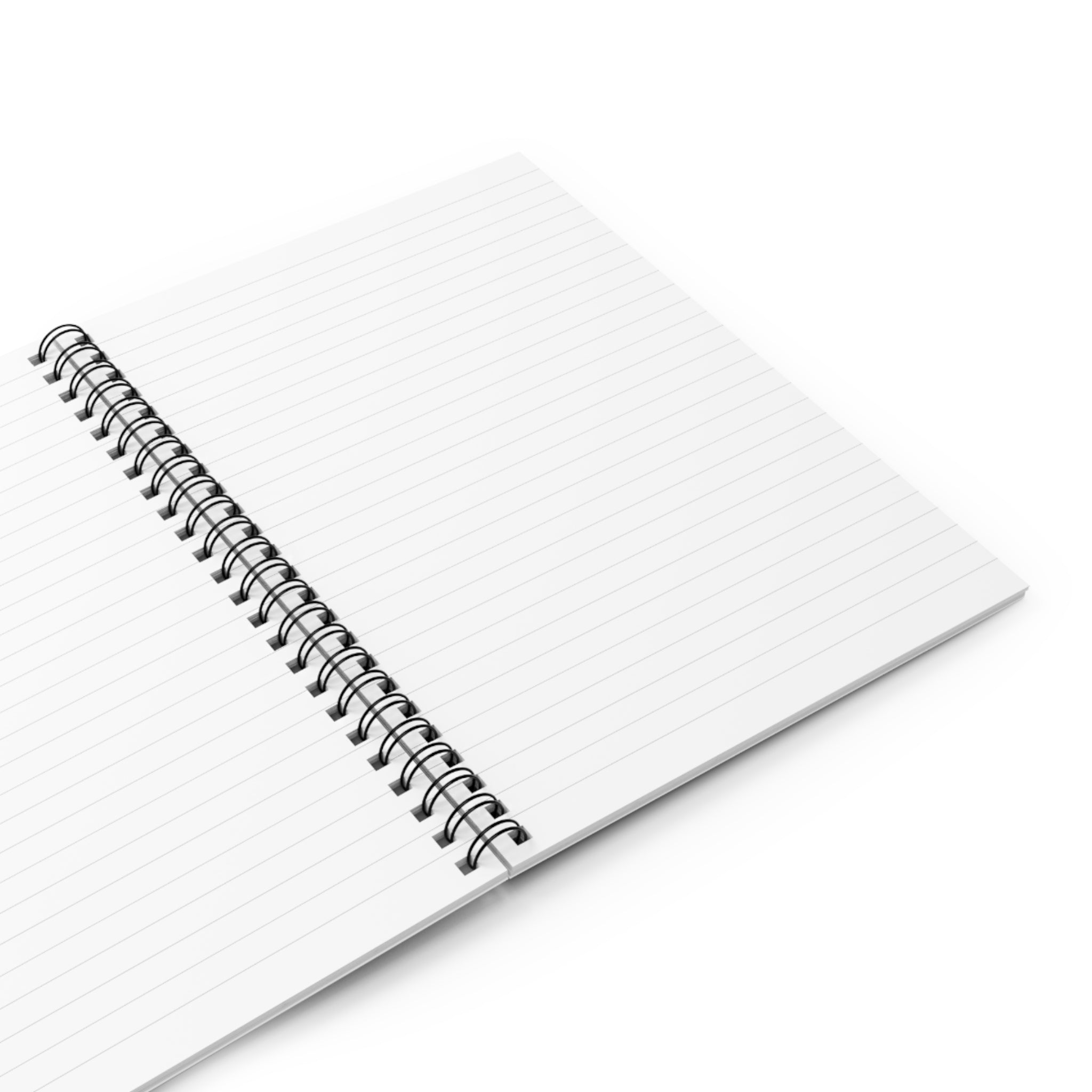 American Flag 'T' Freedom Pattern Spiral Notebook | Ruled