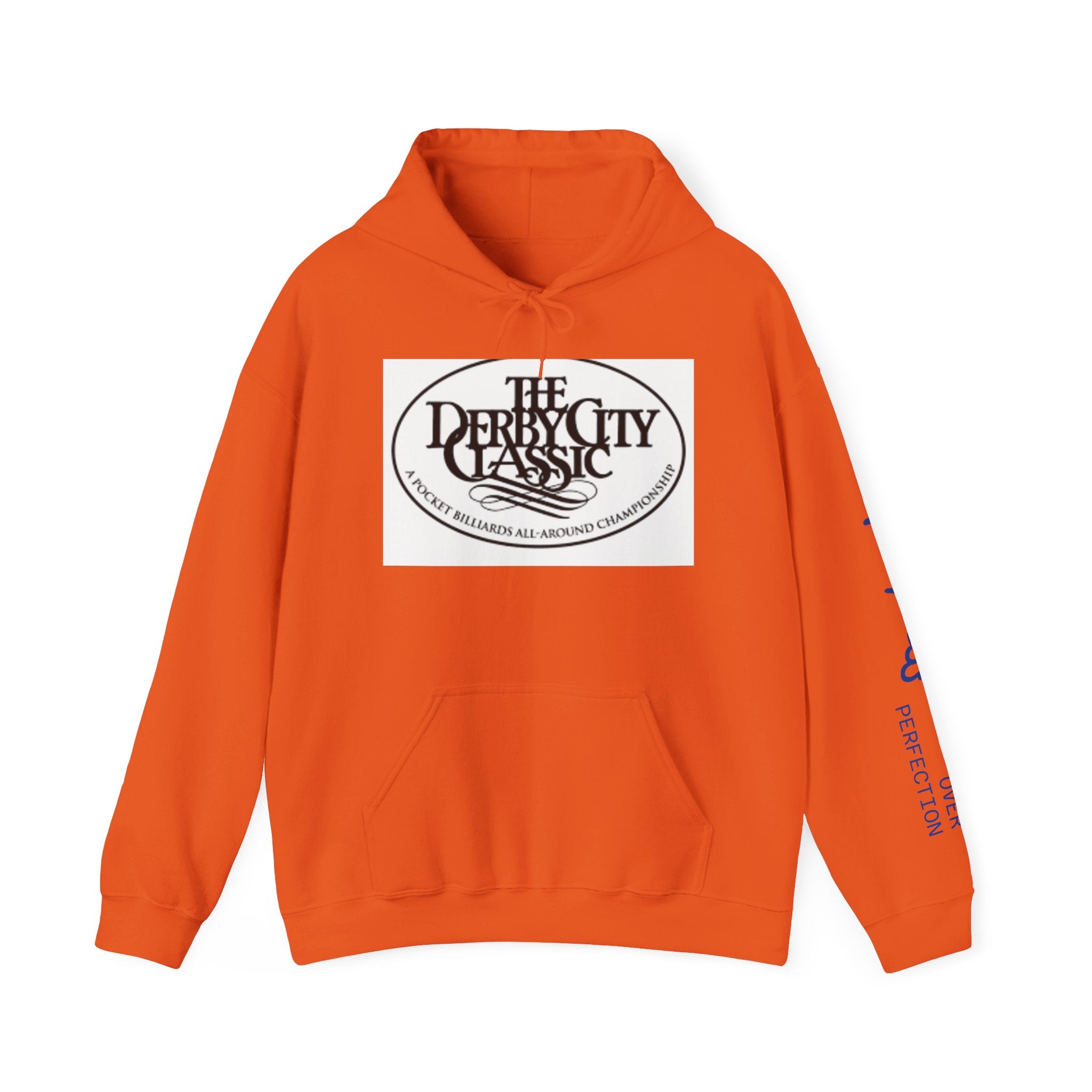 9 Ball Pool Logo Hoodie | Pool Player Photo Back Print