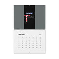 American Flag Freedom design Wall Calendar | 2026 monthly calendar