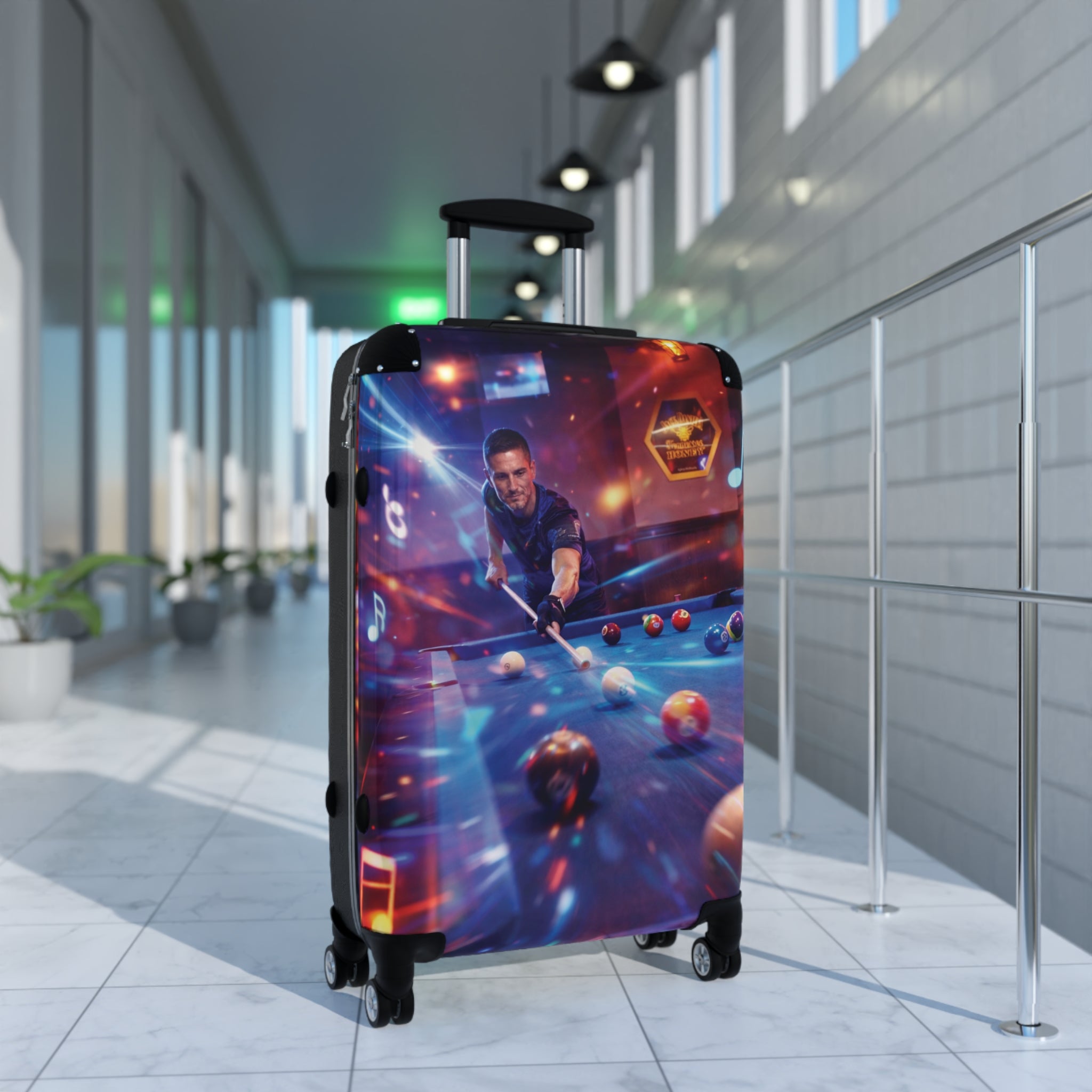 Billiard luggage | Custom Photo Luggage