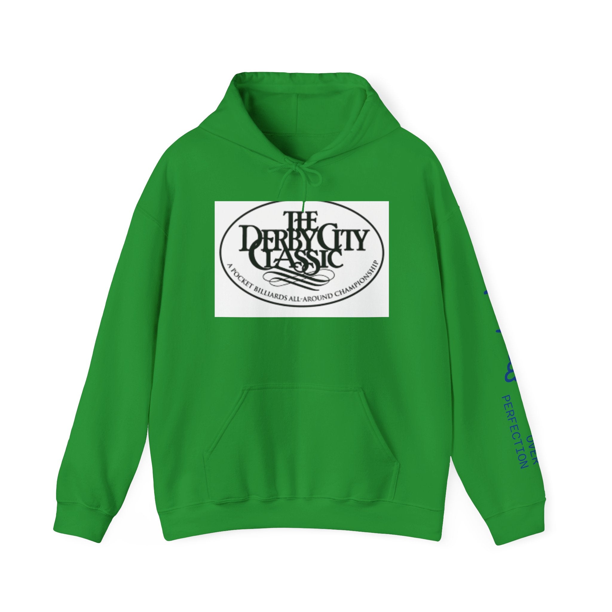 9 Ball Pool Logo Hoodie | Pool Player Photo Back Print