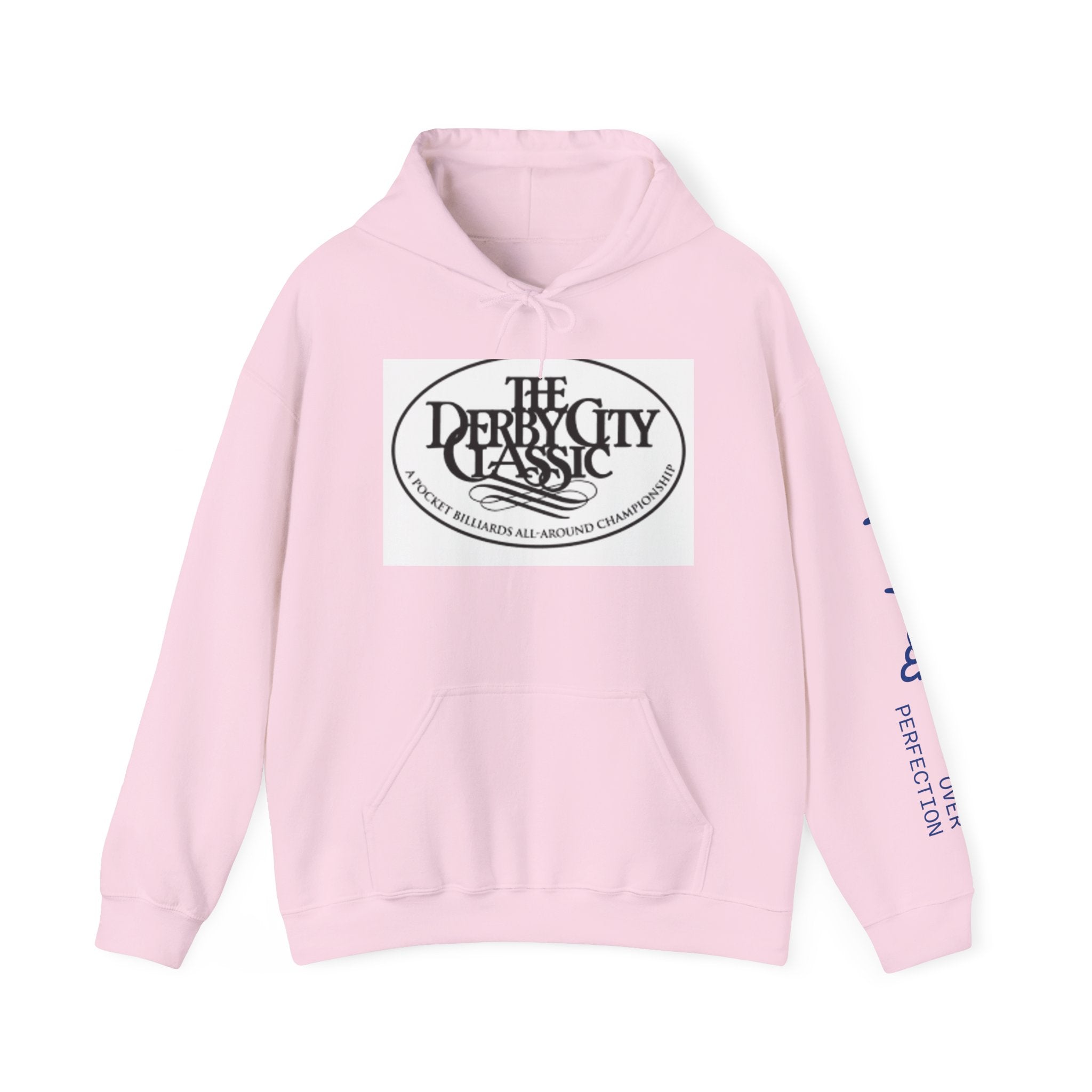 9 Ball Pool Logo Hoodie | Pool Player Photo Back Print