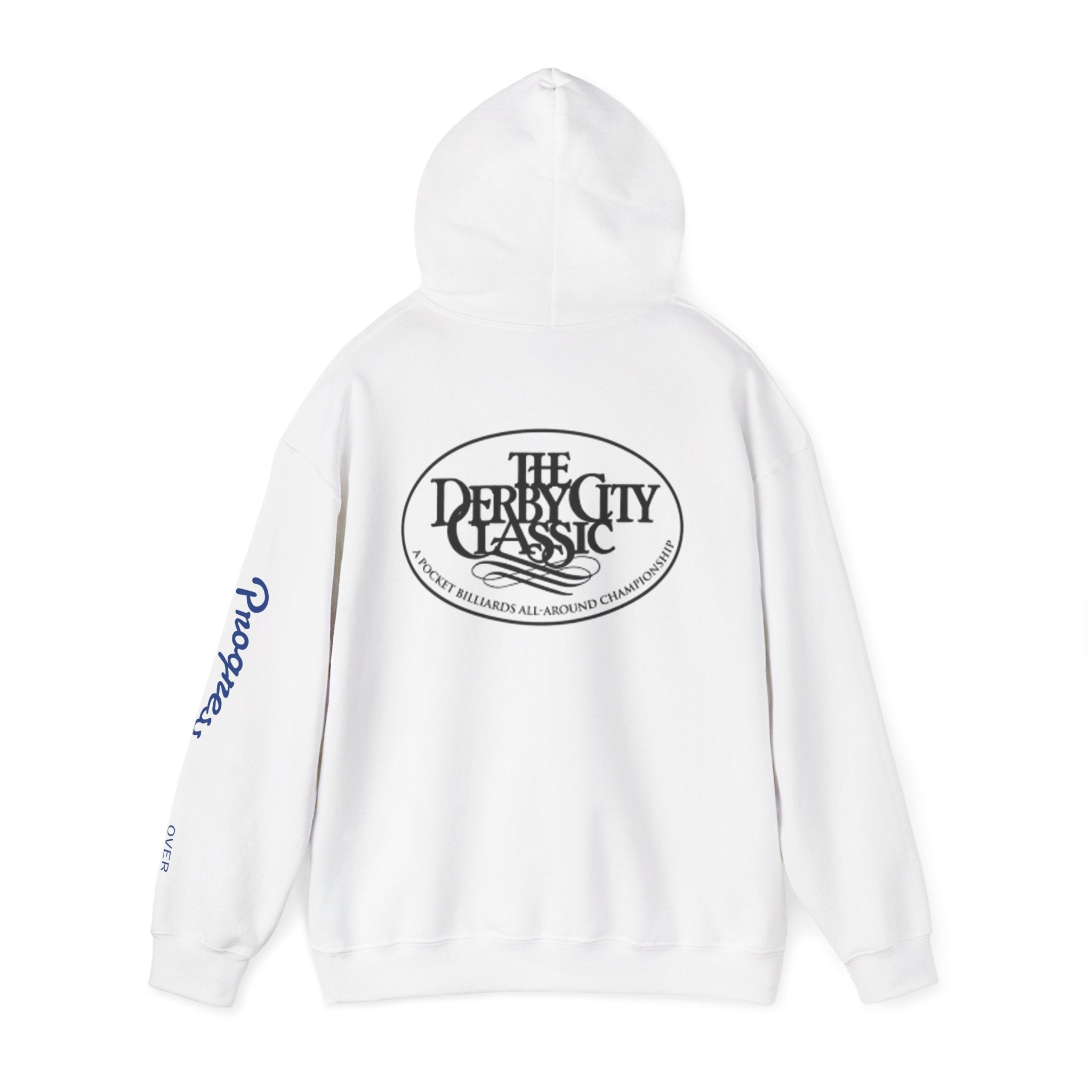 9 Ball Pool Logo Hoodie | Pool Player Photo Back Print