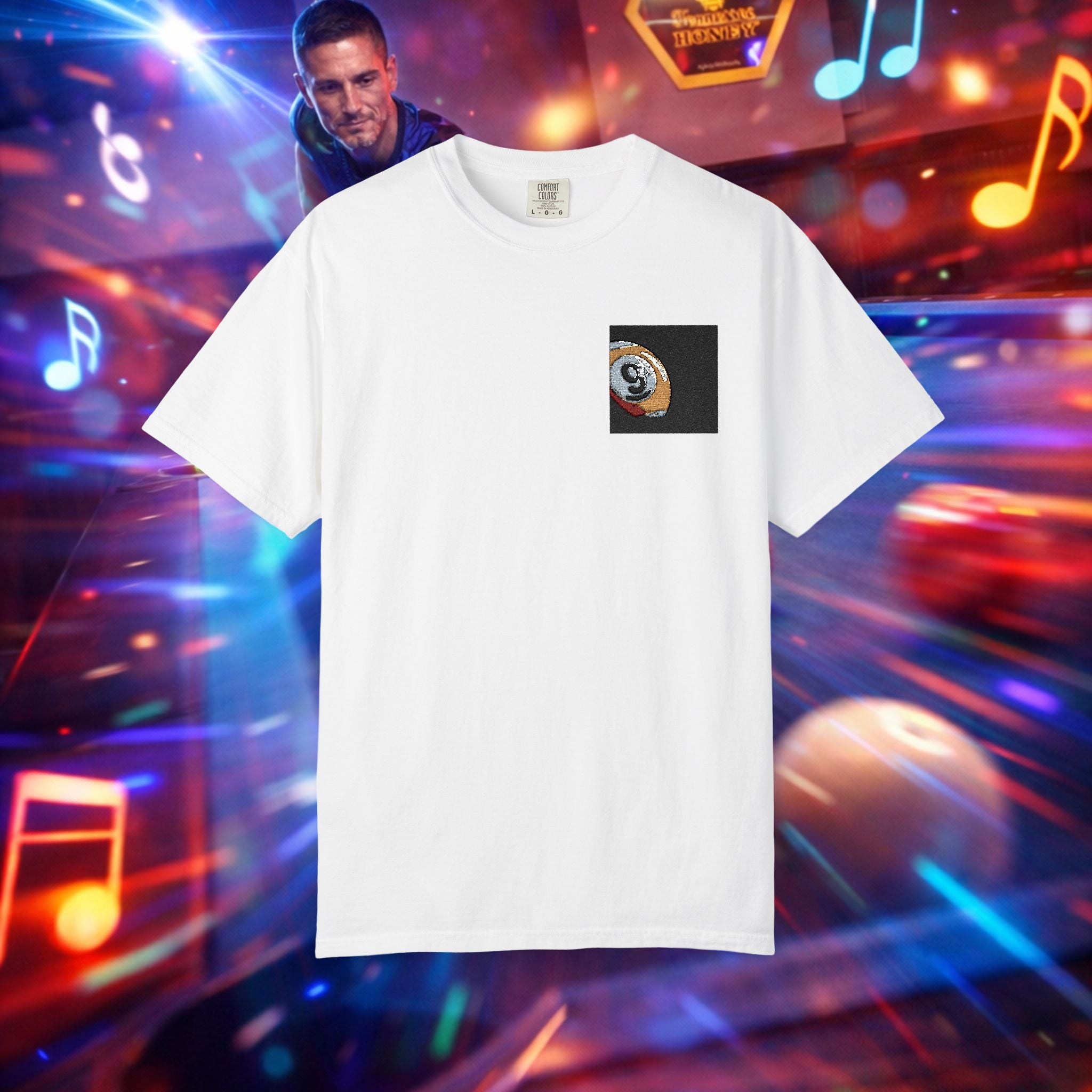 Pixel Pool Ball Pocket Tee | T-Shirt