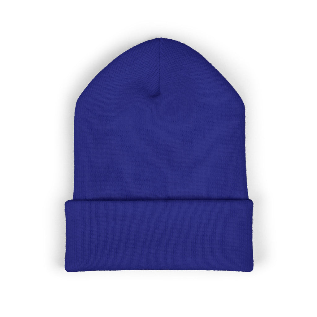 Pool Cue and 9-Ball Logo Beanie | Embroidered Cuffed Beanie