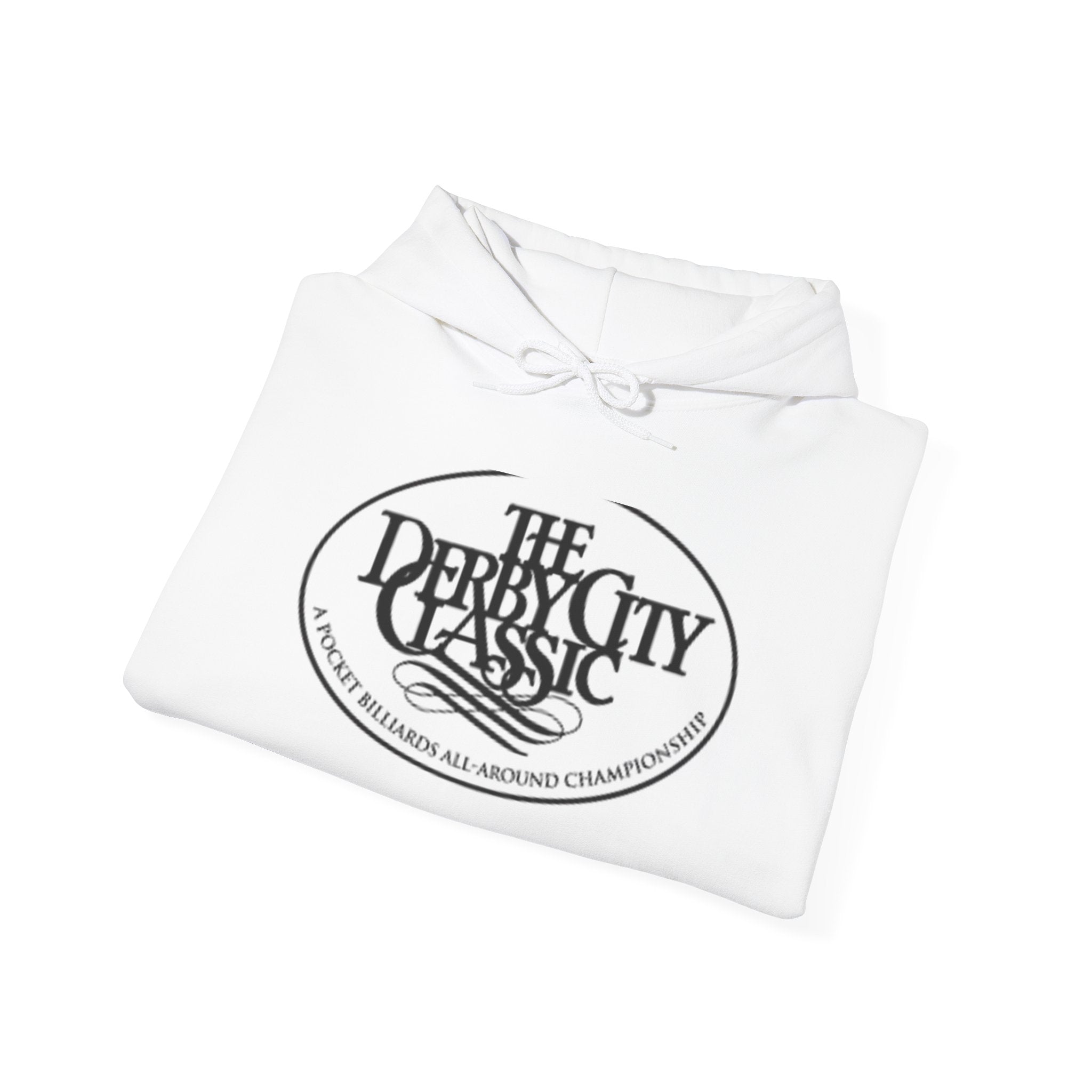9 Ball Pool Logo Hoodie | Pool Player Photo Back Print