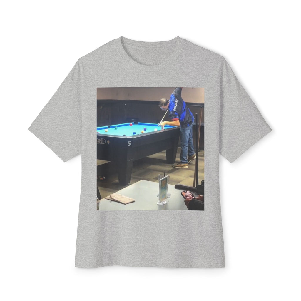 Pool Player Photo Tee | FENDLAY Back Graphic Tee