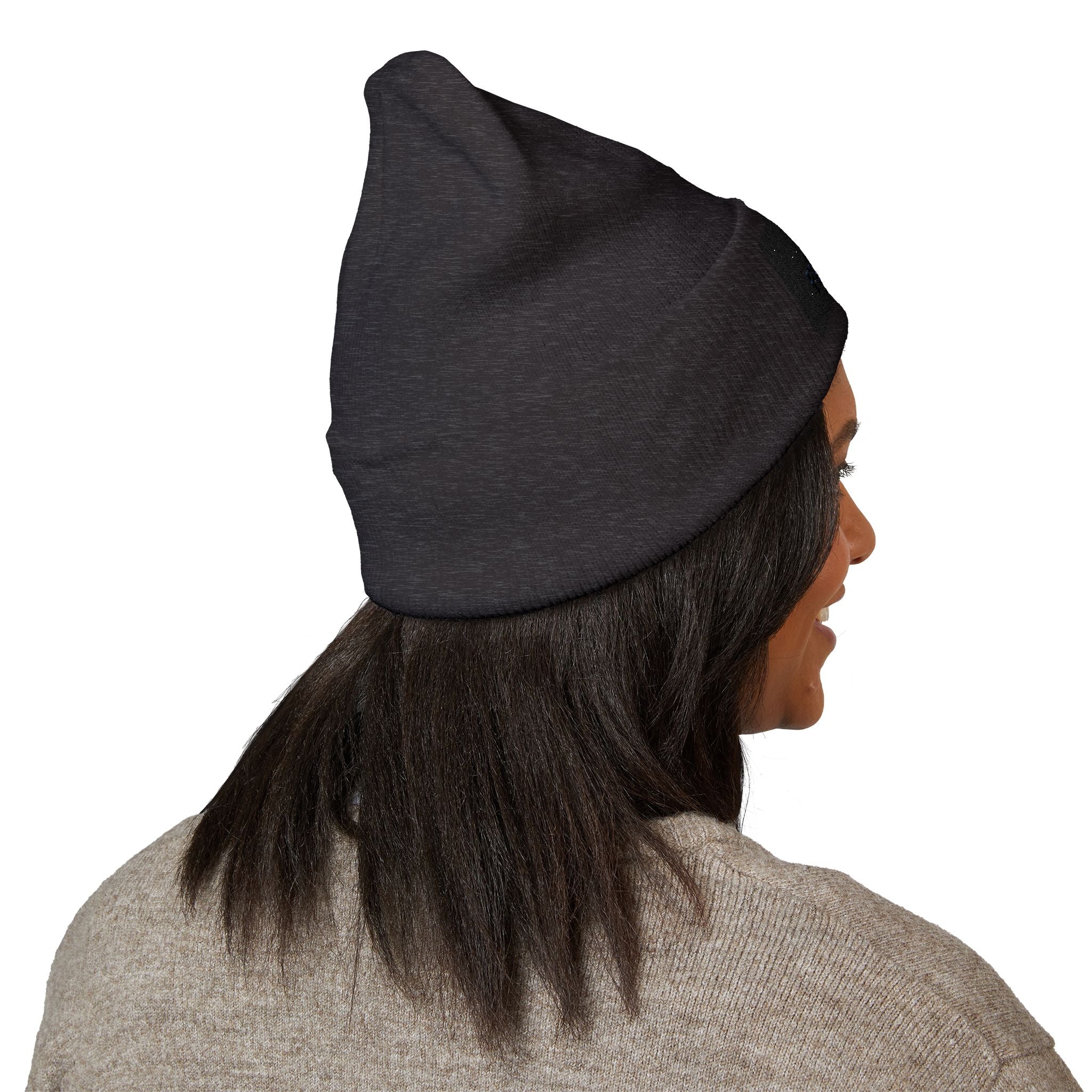 Pool Cue and 9-Ball Logo Beanie | Embroidered Cuffed Beanie