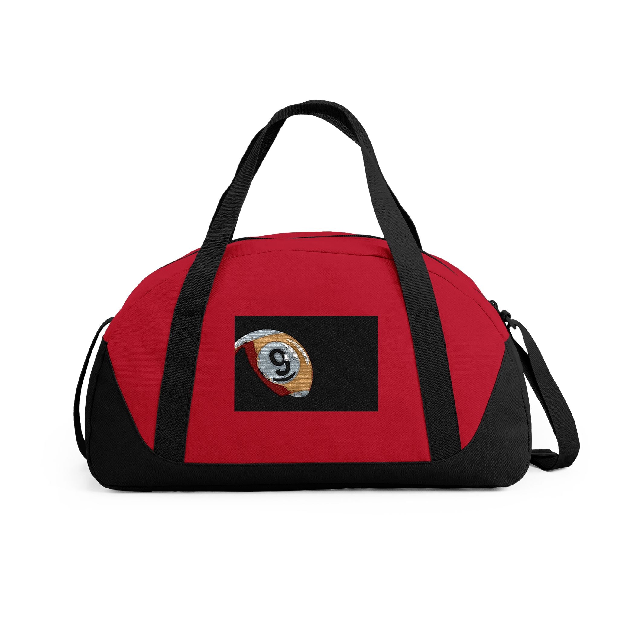 Vintage 9 Ball Graphic Duffel | Billiards Pool Player Gear