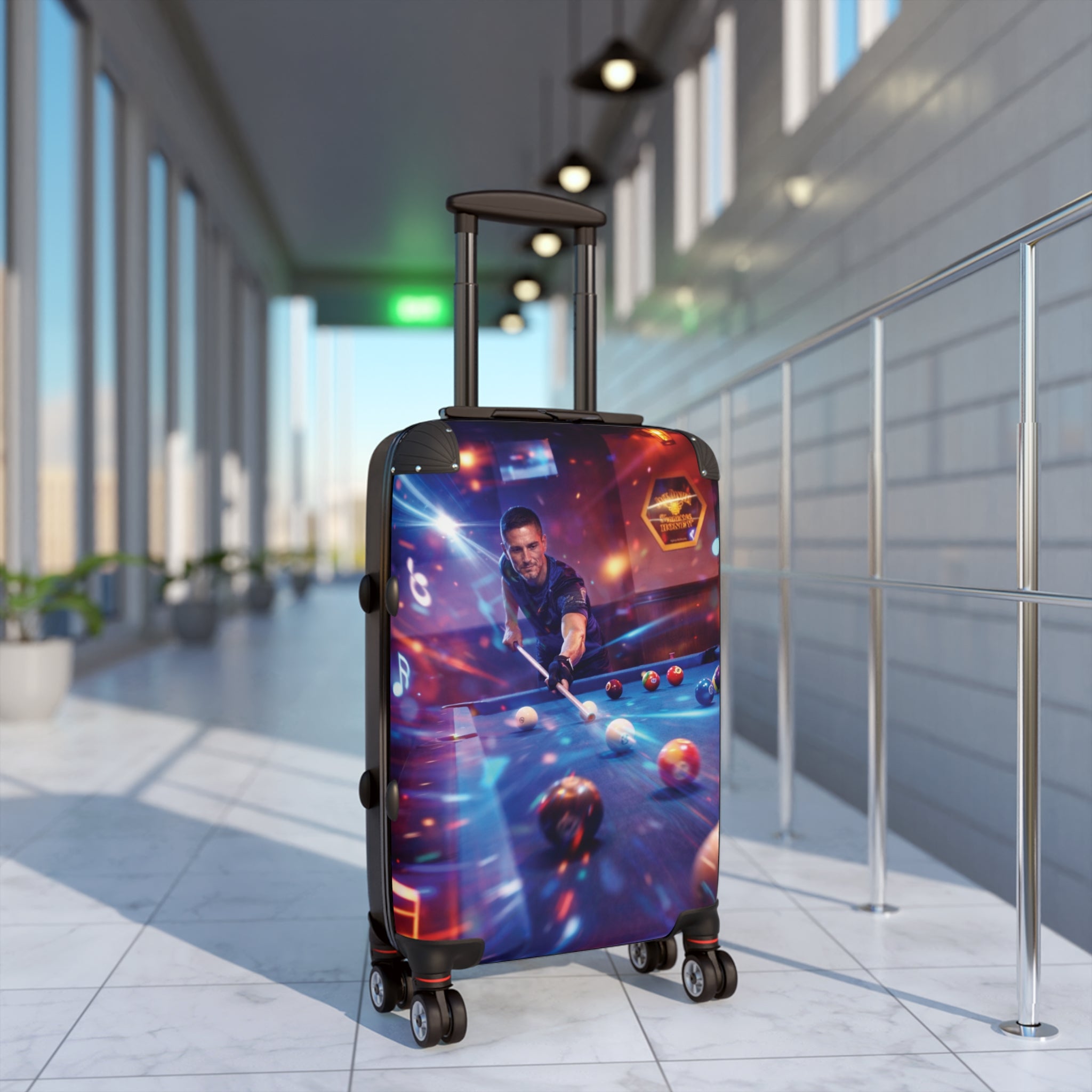 Billiard luggage | Custom Photo Luggage