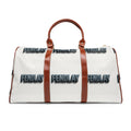 FENDLAY logo repeat Waterproof Travel Bag | Monogram duffel, Leather trim