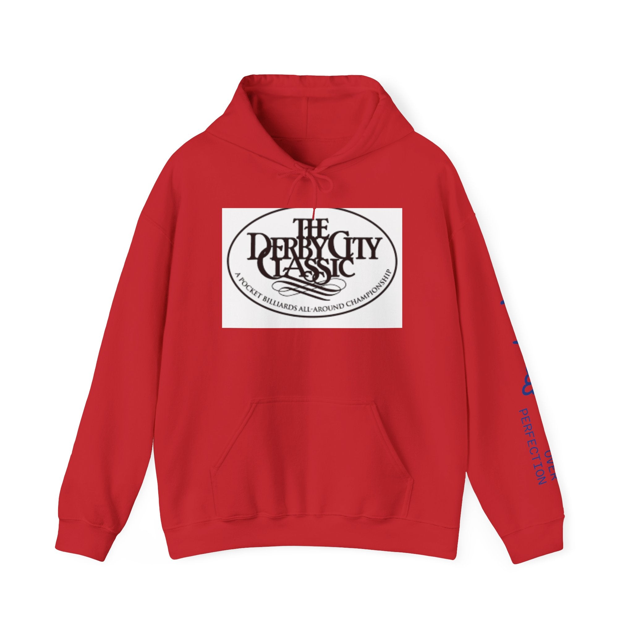 9 Ball Pool Logo Hoodie | Pool Player Photo Back Print