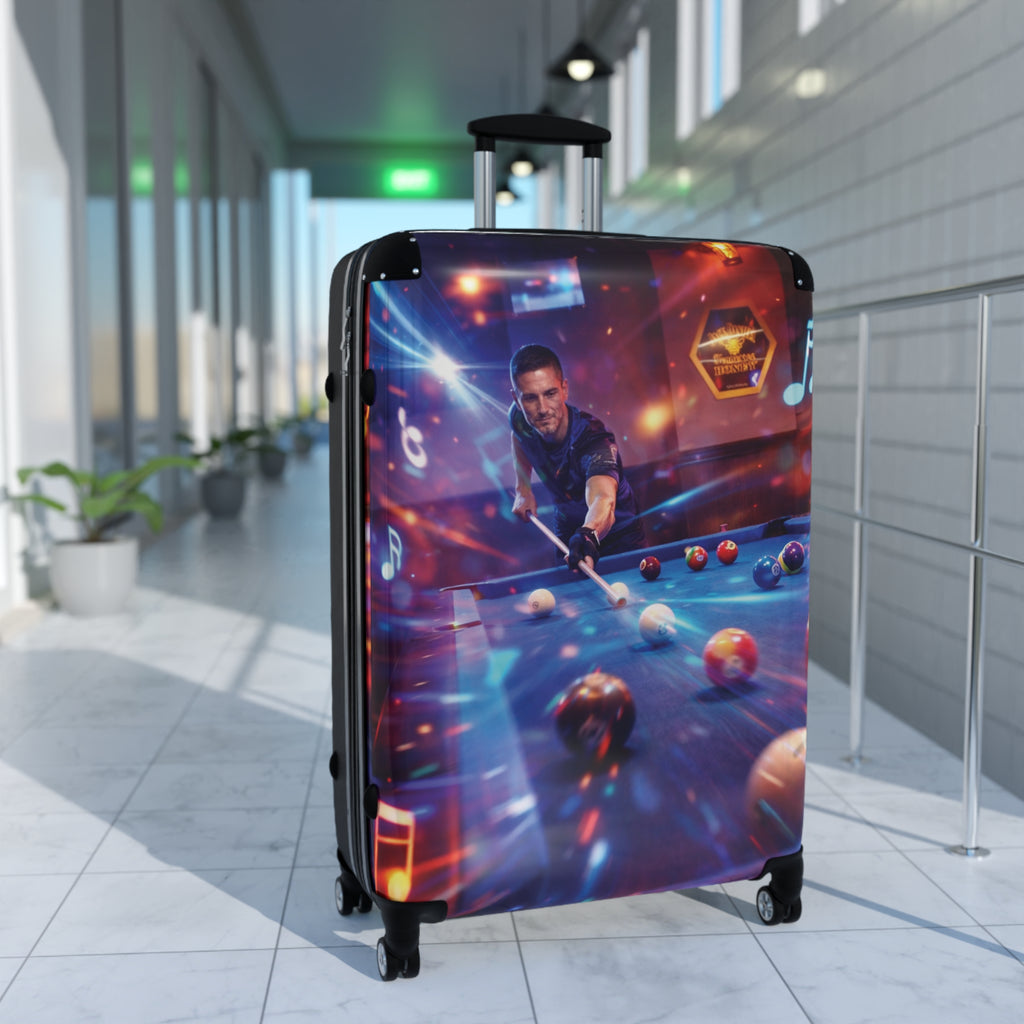 Billiard luggage | Custom Photo Luggage